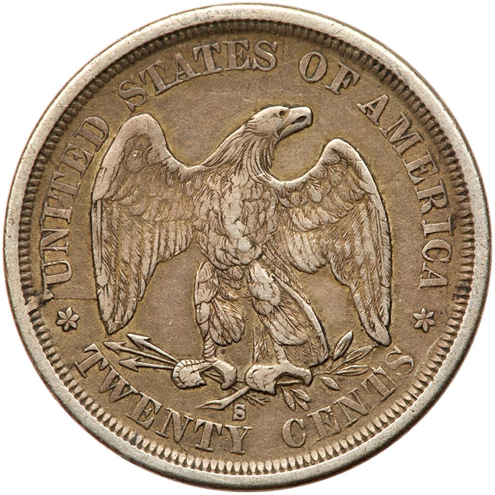 1875-S-20c-Seated-Liberty-Twenty-Cent-Silver-#3